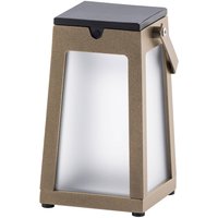 Tinka LED solar lantern portable  nutmeg