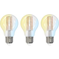 LUUMR Smart LED E27 A60 7W ZigBee Tuya Philips Hue Set de 3 pièces