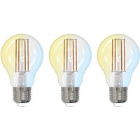 LUUMR Smart LED E27 A60 7W ZigBee Tuya Philips Hue set of 3