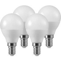 Müller-Licht Teardrop LED bulb E14 3W 2,700K matt 3+1 Set