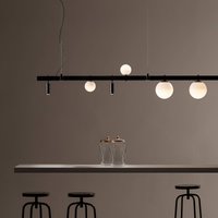 Karman Stant LED hanging light black beam