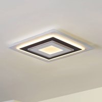 Lindby LED-taklampa Rebeka, 50 x 50 cm, CCT, dimbar