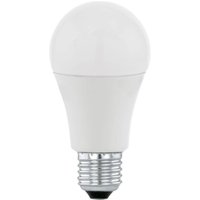 EGLO LED-lampa E27 A60 9 W, varmvit, opal