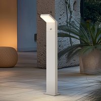 Arcchio LED-väglampa Yolena, sensor, 100 cm, vit, IP54