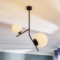 ALDEX Hänglampa Dione, 2 lampor, svart