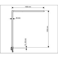 LED-bordslampa MAULsirius, svart, dimbar, CCT-klämfot
