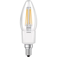 OSRAM LED-kronljus E14 5,5W Classic B 2 700 K klar