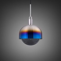 Buster + Punch Forked steel burnt/smoked glass Ø 34cm