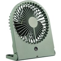 Akku-Tisch-Ventilator Breezy, pistaziengrün, leise