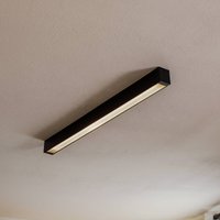 Loftlampe Straight sort 92 cm