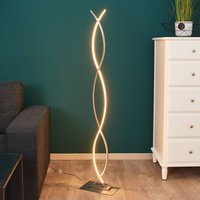 Lindby Svängd LED-golvlampa Bobi