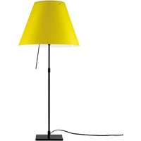 Luceplan Costanza bordslampa D13 svart/gul