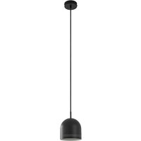 NOLA Hängeleuchte Oura, Ø 15 cm, schwarz, Eisen, E27