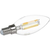 LUUMR Smart LED-kronljuslampa klar E14 4,2W Tuya WLAN CCT