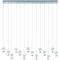 EGLO Stars Of Light LED-hänglampa Pianopoli krom, L. 140cm