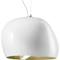 Hängeleuchte Surface Ø 40 cm,E27, weiß/altgrün