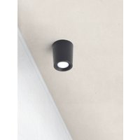 Fumagalli Livia downlight Ø 6 cm black/frosted synthetic resin G9 4,000K