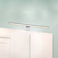 B.K. Licht LED-spegellampa Mira, B 60 cm, krom, metall, 4 000 K