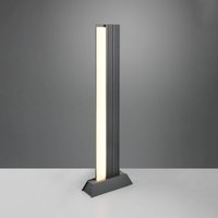 Trio Lighting MARIZA LED path light, height 100 cm, anthracite, metal, IP65