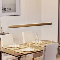 Knapstein Runa LED hanging lamp, bronze, length 132 cm