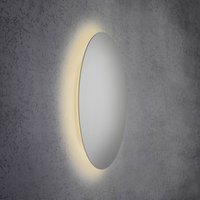 Escale Blade LED-væglampe, mat sølv, Ø 79 cm