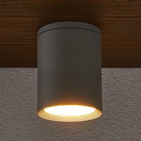 Lucande Rund takspotlight Minna i silvergrått