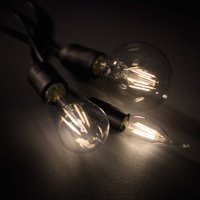 Trio Lighting Filament LED bulb E27 8 W switch dimmer, 2,700 K