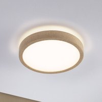 Paulmann Cosara LED panel, Ø 30 cm, beige, IP44, 3000K