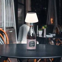 Globo LED table lamp 36000 bottle top white plastic