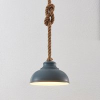 Lindby hänglampa Chaby, Ø 29 cm, 1 lampa, metall, rep
