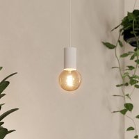 EGLO Hänglampa Pozueta 1, 1 lampa, vit