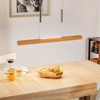 HerzBlut Leonora hänglampa Up&Down 85 cm natur