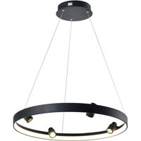 Viokef LED pendant light Denis, circular with four spots