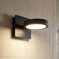 LIGHTME LED-vägglampa Aqua down 1 lampa svart