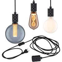 Paulmann Neordic Tilla hanging light plug black