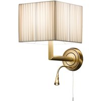 Wandleuchte Imperial mit LED-Leselicht