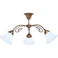 Berliner Messinglampen Taklampa HERTHA av mässing