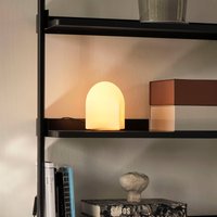 HAY Parade lampe de table LED blanc coquille Hauteur 16 cm