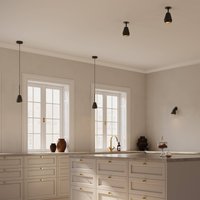 Nuura Aps Nuura pendellampa Anoli Spot, Ø 10 cm, svart, metall