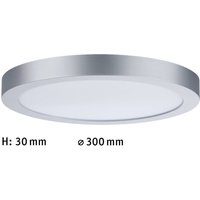 Paulmann Abia LED panel Ø 30cm 4,000 K chrome