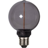 LED-Leuchtmittel DecoLED One G80 E27 2W schwarz 1800K 3-step