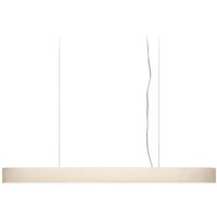 LZF LAMPS LZF I-Club Slim LED-hänglampa 120 cm, elfenben