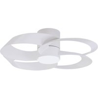 Mantra Iluminación ventilateur de plafond LED Rose blanc Moteur DC silencieux Ø 65 cm CCT