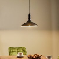 Avonni Hänglampa AV-4100-M5-BSY i svart, insida vit