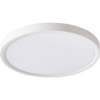 Lindby Smart-LED-Deckenleuchte Deika, Ø 40 cm, weiß, Tuya