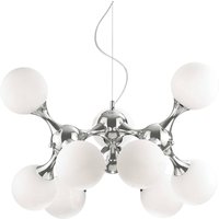 Ideallux Hänglampa Nodi Bianco Ø 80 cm