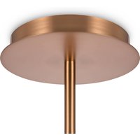 Maytoni hänglampa Erich, mässing rosé, glas/metall 12 lampor.