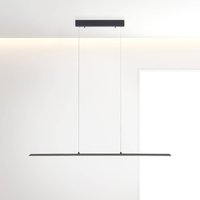 PURE LED pendant light Lite, anthracite, 100 cm, CCT, dimmable