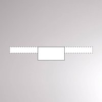 Molto Luce Alimentation centrale rail Volare, rosace, blanc