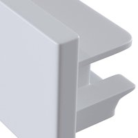 Maytoni Embout Track, rail monophasé, blanc